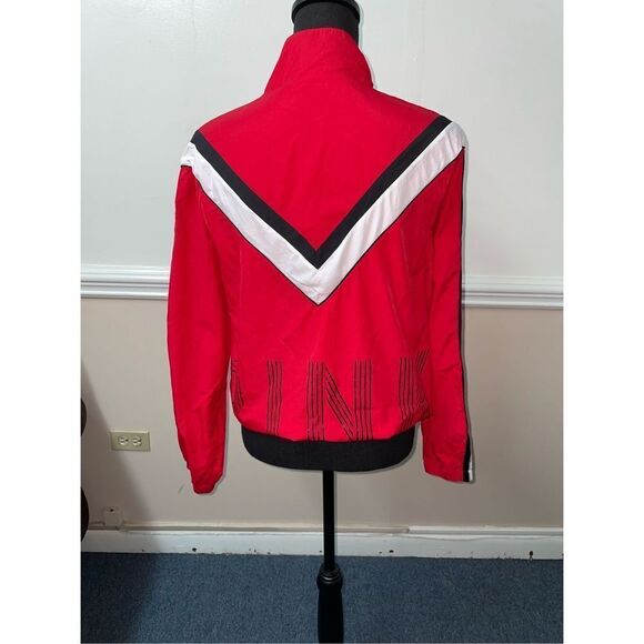 PINK Victoria’s Secret Lightweight Full Zip Logo Bomber Jacket - Picture 2 of 6